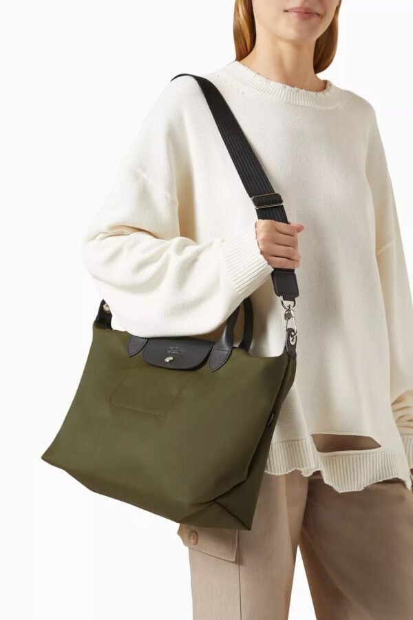 Le Pliage Energy L Handbag Khaki - Image 3