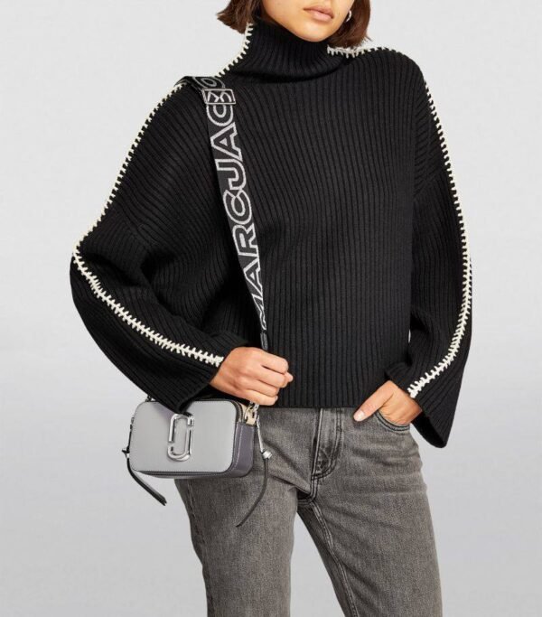 The Marc Jacobs Snapshot Cross-Body Bag Colorblock Wolf Grey/Multi - Image 2