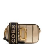 The Marc Jacobs Snapshot Cross-Body Bag Patchwork Metallic Gold