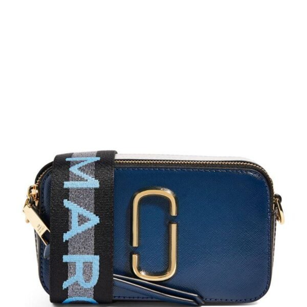 The Marc Jacobs Snapshot Cross-Body Bag Colorblock Blue/Multi