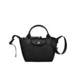 Le Pliage Energy XS Handbag Black Non-Separable Strap