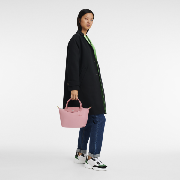 Le Pliage Green S Handbag Petal Pink - Image 2