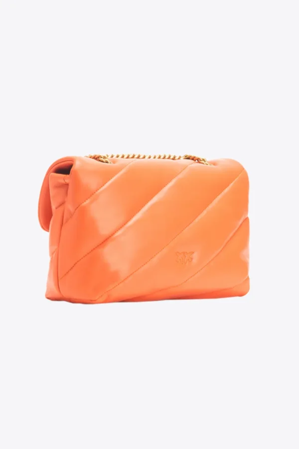 Classic Love Bag Puff Maxi Quilt ORANGE-ANTIQUE GOLD - Image 2