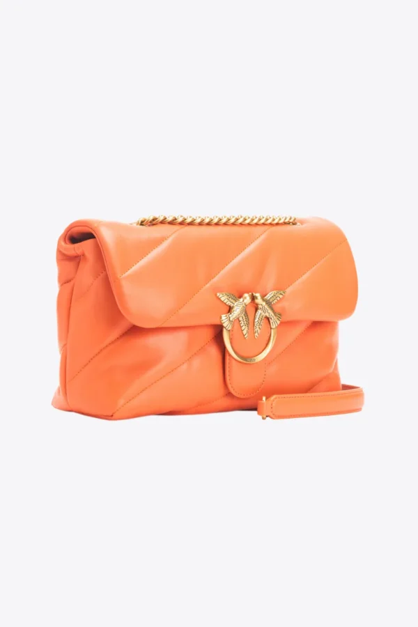 Classic Love Bag Puff Maxi Quilt ORANGE-ANTIQUE GOLD - Image 3