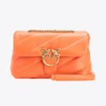 Classic Love Bag Puff Maxi Quilt ORANGE-ANTIQUE GOLD
