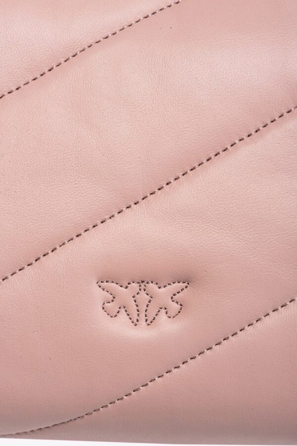 Classic Love Bag Puff Maxi Quilt PINK/DUSTY PINK-ANTIQUE GOLD - Image 5
