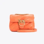 Mini Love Bag Puff Maxi Quilt ORANGE-ANTIQUE GOLD