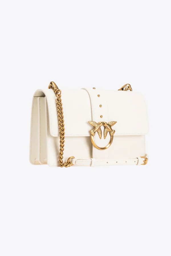 Classic Love Bag One Simply WHITE+WHITE-ANTIQUE GOLD - Image 3