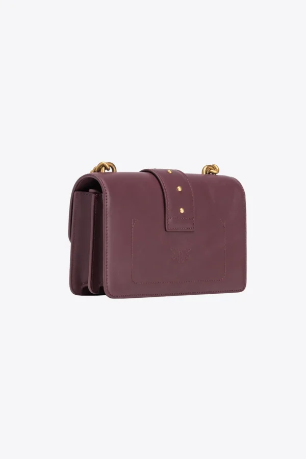 Mini Love Bag One Simply CHOCOLATE BROWN-ANTIQUE GOLD - Image 2