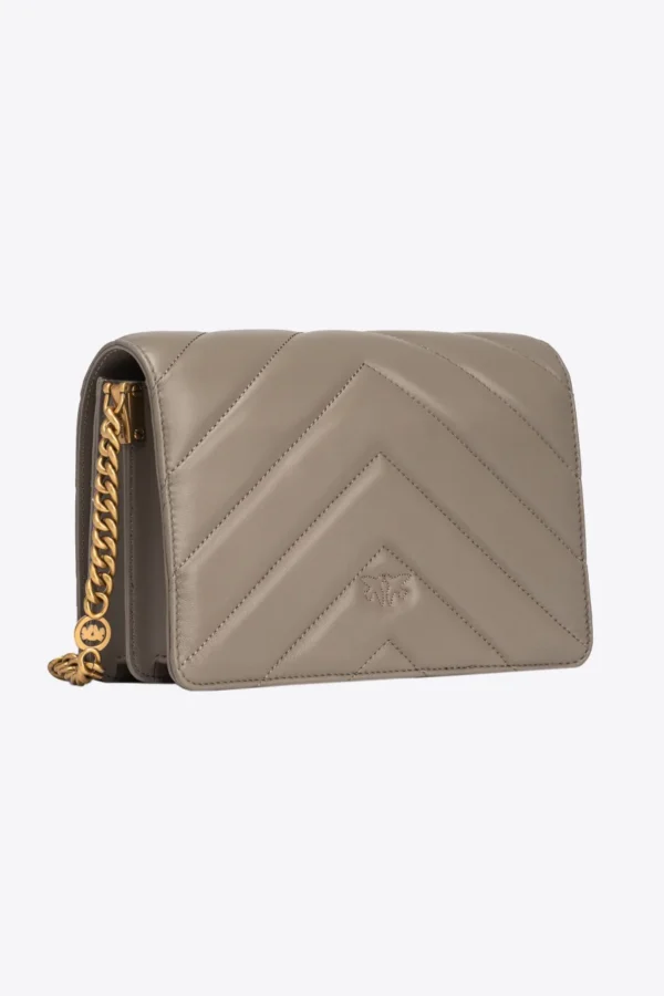 Classic Love Bag Click Big Chevron WALNUT-ANTIQUE GOLD - Image 2