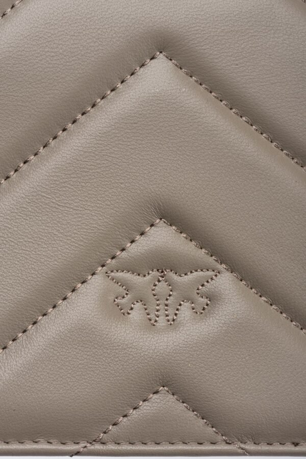 Classic Love Bag Click Big Chevron WALNUT-ANTIQUE GOLD - Image 5