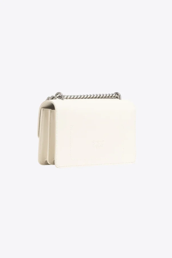 Mini Love Bag One Simply WHITE WHITE-ANTIQUE SILVER - Image 2