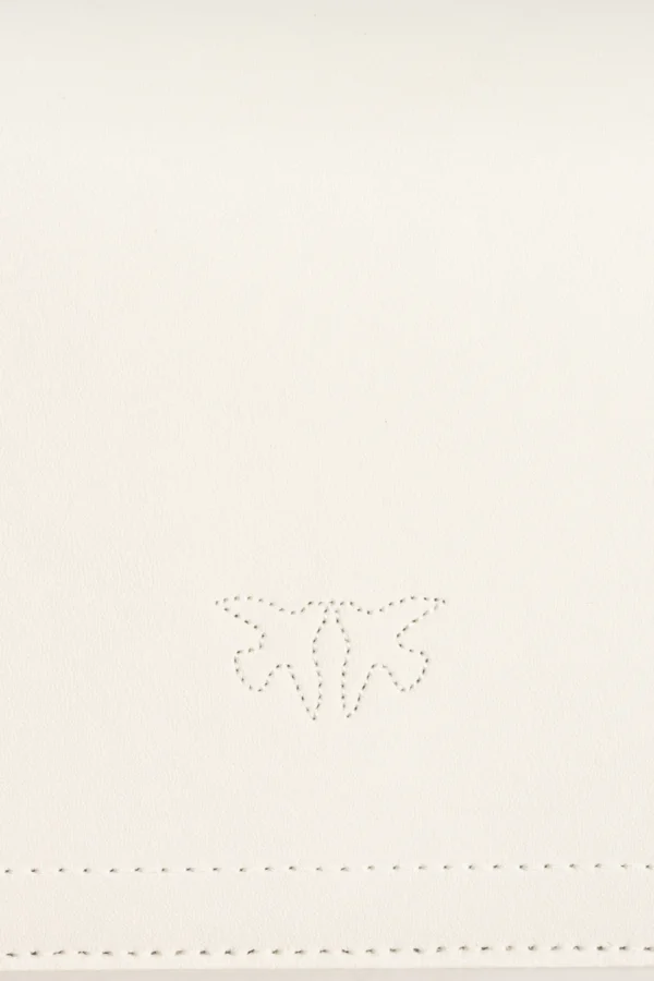 Mini Love Bag One Simply WHITE WHITE-ANTIQUE SILVER - Image 4
