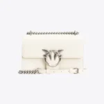 Mini Love Bag One Simply WHITE WHITE-ANTIQUE SILVER