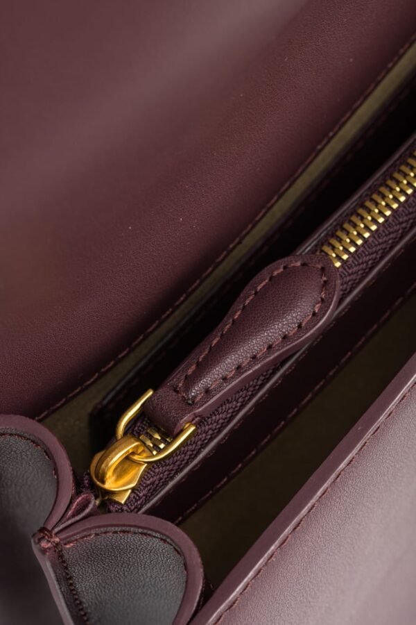 Classic Love Bag One Simply CHOCOLATE BROWN-ANTIQUE GOLD - Image 6