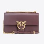 Classic Love Bag One Simply CHOCOLATE BROWN-ANTIQUE GOLD