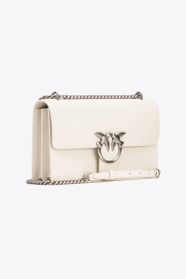 Classic Love Bag One Simply WHITE WHITE-ANTIQUE SILVER - Image 3
