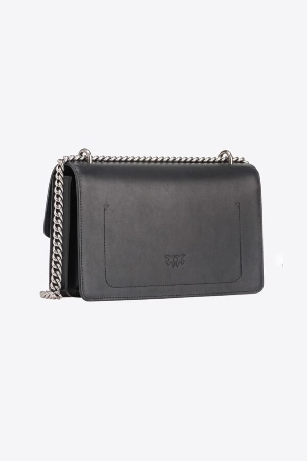 Classic Love Bag One Simply BLACK-ANTIQUE SILVER - Image 2