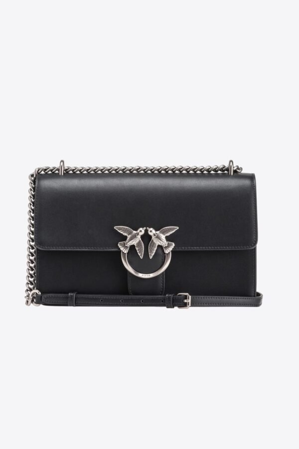 Classic Love Bag One Simply BLACK-ANTIQUE SILVER