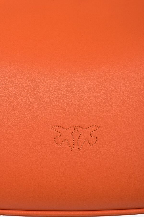 Mini Love Bag Half Moon Simply ORANGE-ANTIQUE GOLD - Image 5