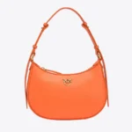 Mini Love Bag Half Moon Simply ORANGE-ANTIQUE GOLD