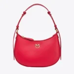 Mini Love Bag Half Moon Simply RED-ANTIQUE GOLD