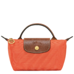 Le Pliage Original Pouch with handle Orange