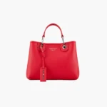Small MyEA shopper bag with deer print Red