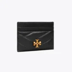 Kira Chevron Card Case Black