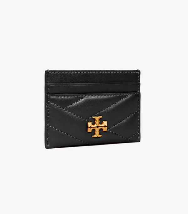 Kira Chevron Card Case Black