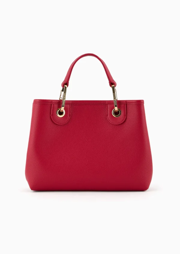 Small MyEA shopper bag with deer print Coral - Image 3