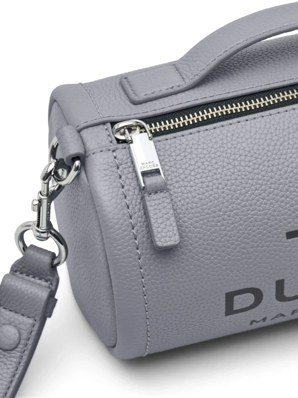The Marc Jacobs Leather Duffle Bag Wolf Grey - Image 6