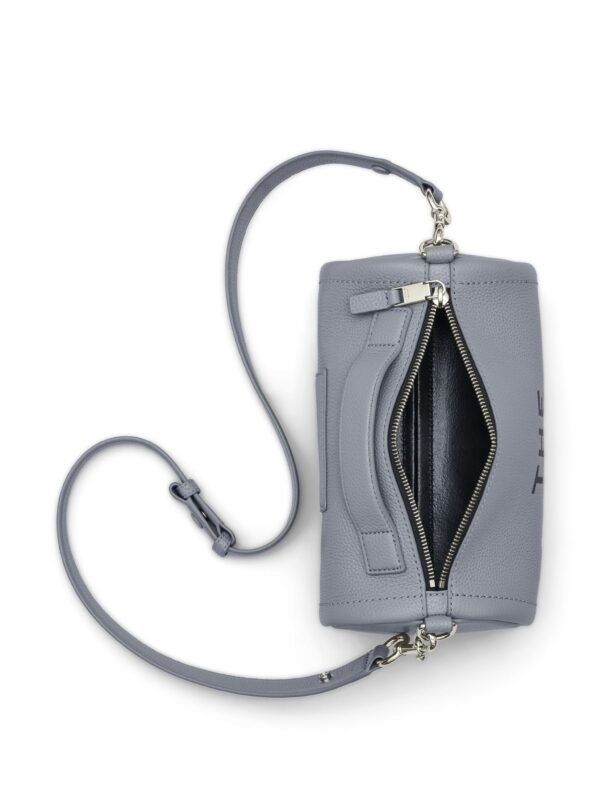 The Marc Jacobs Leather Duffle Bag Wolf Grey - Image 4