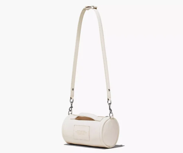 The Marc Jacobs Leather Duffle Bag Cotton/Silver - Image 3