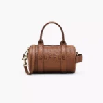 The Marc Jacobs Leather Mini Duffle Bag Argan Oil
