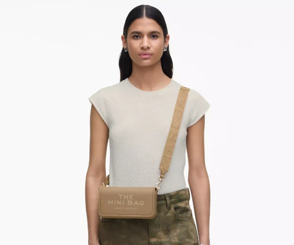The Marc Jacobs Mini Bag Leather Camel - Image 2