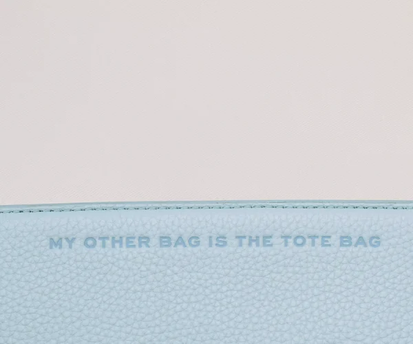 The Marc Jacobs Mini Bag Leather Cloud Blue - Image 6