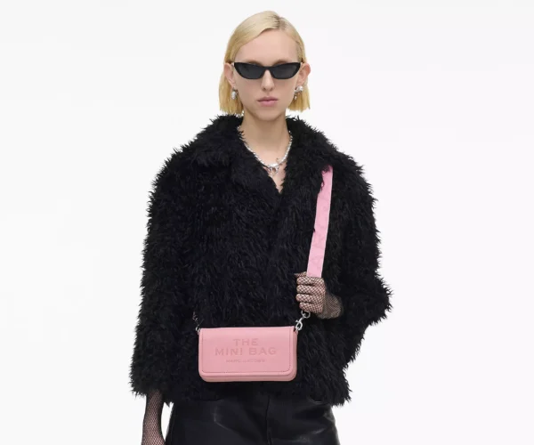 The Marc Jacobs Mini Bag Leather Ribbon Pink - Image 2