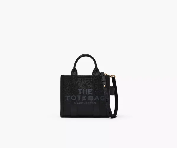 The Marc Jacobs Crossbody Tote Bag Leather Black