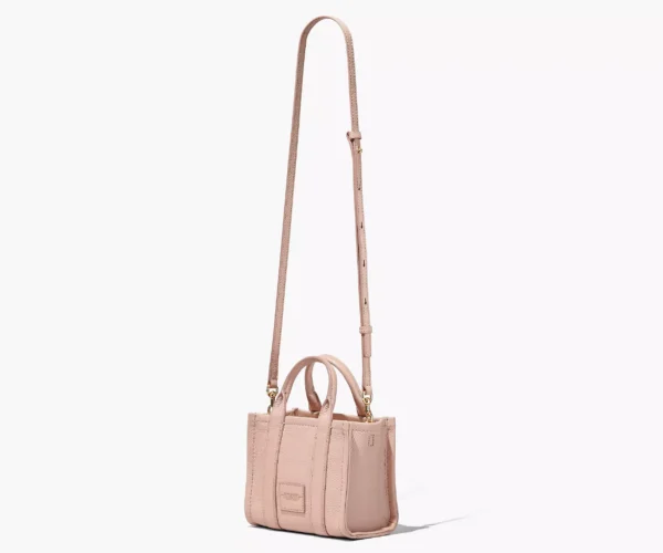 The Marc Jacobs Crossbody Tote Bag Leather Rose - Image 3