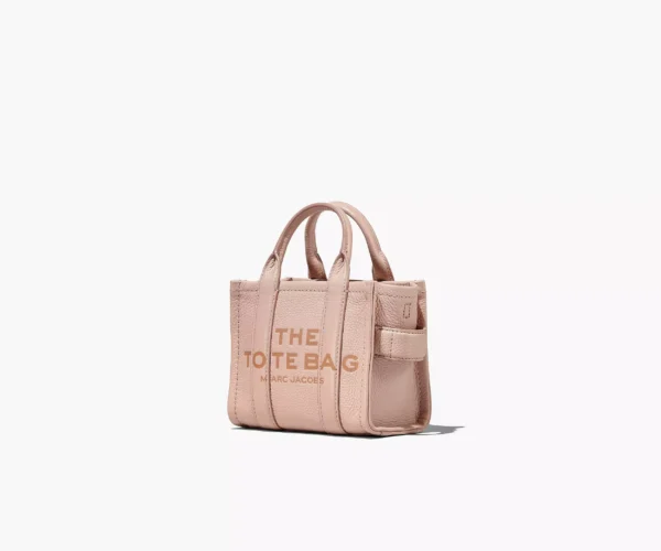 The Marc Jacobs Crossbody Tote Bag Leather Rose - Image 5