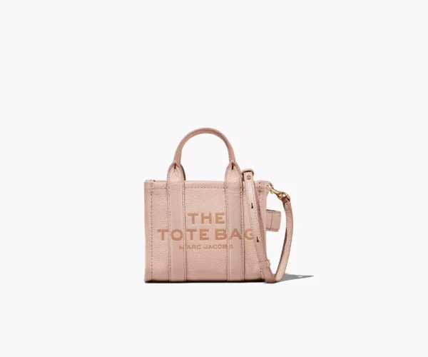 The Marc Jacobs Crossbody Tote Bag Leather Rose