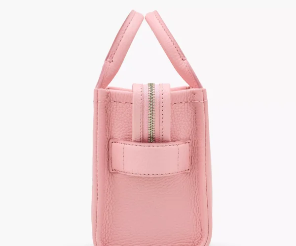 The Marc Jacobs Crossbody Tote Bag Leather Ribbon Pink - Image 5