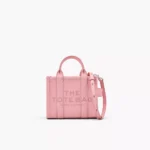 The Marc Jacobs Crossbody Tote Bag Leather Ribbon Pink