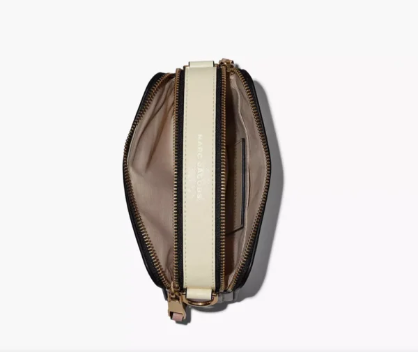 The Marc Jacobs Snapshot Cross-Body Bag Ivory/Silver/Bronze - Image 5
