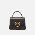Mini Love Bag One Top Handle Light Simply BLACK-ANTIQUE GOLD
