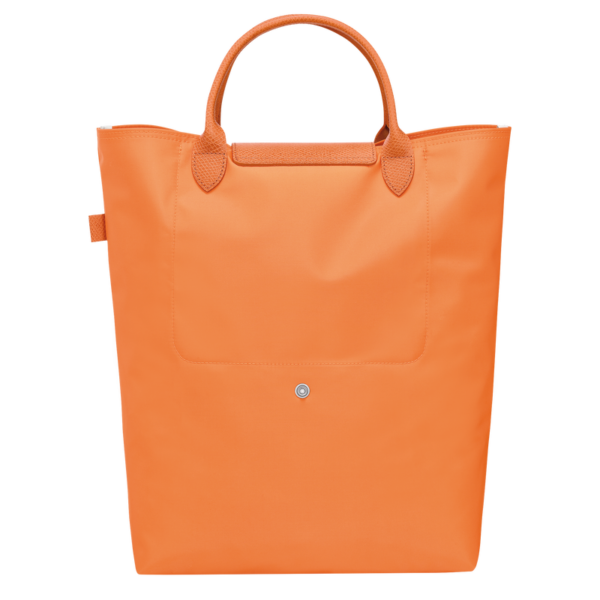 Le Pliage Green M Tote bag Vertical Orange - Image 4