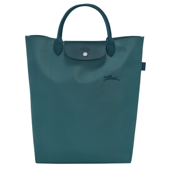 Le Pliage Green M Tote bag Vertical Peacock