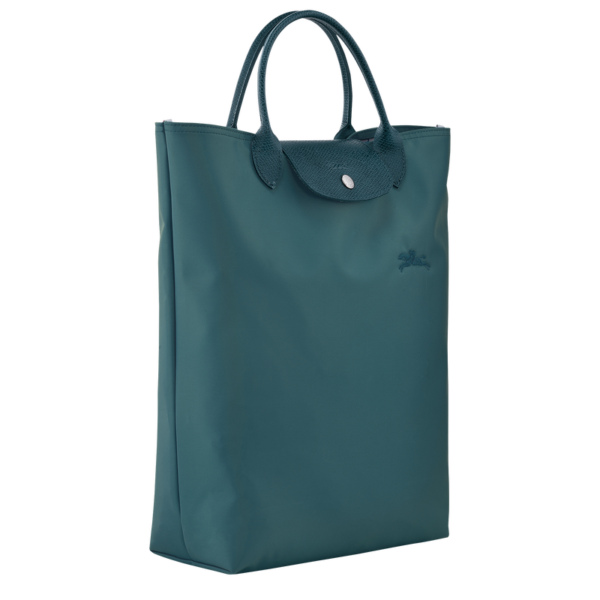 Le Pliage Green M Tote bag Vertical Peacock - Image 3