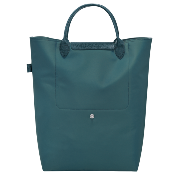 Le Pliage Green M Tote bag Vertical Peacock - Image 4